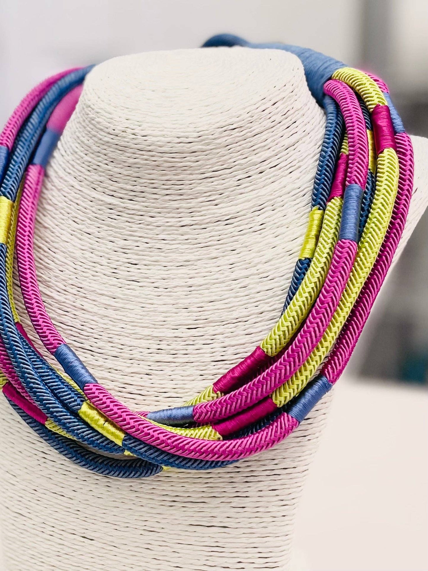 Mitzi 8-strand (periwinkle multi)