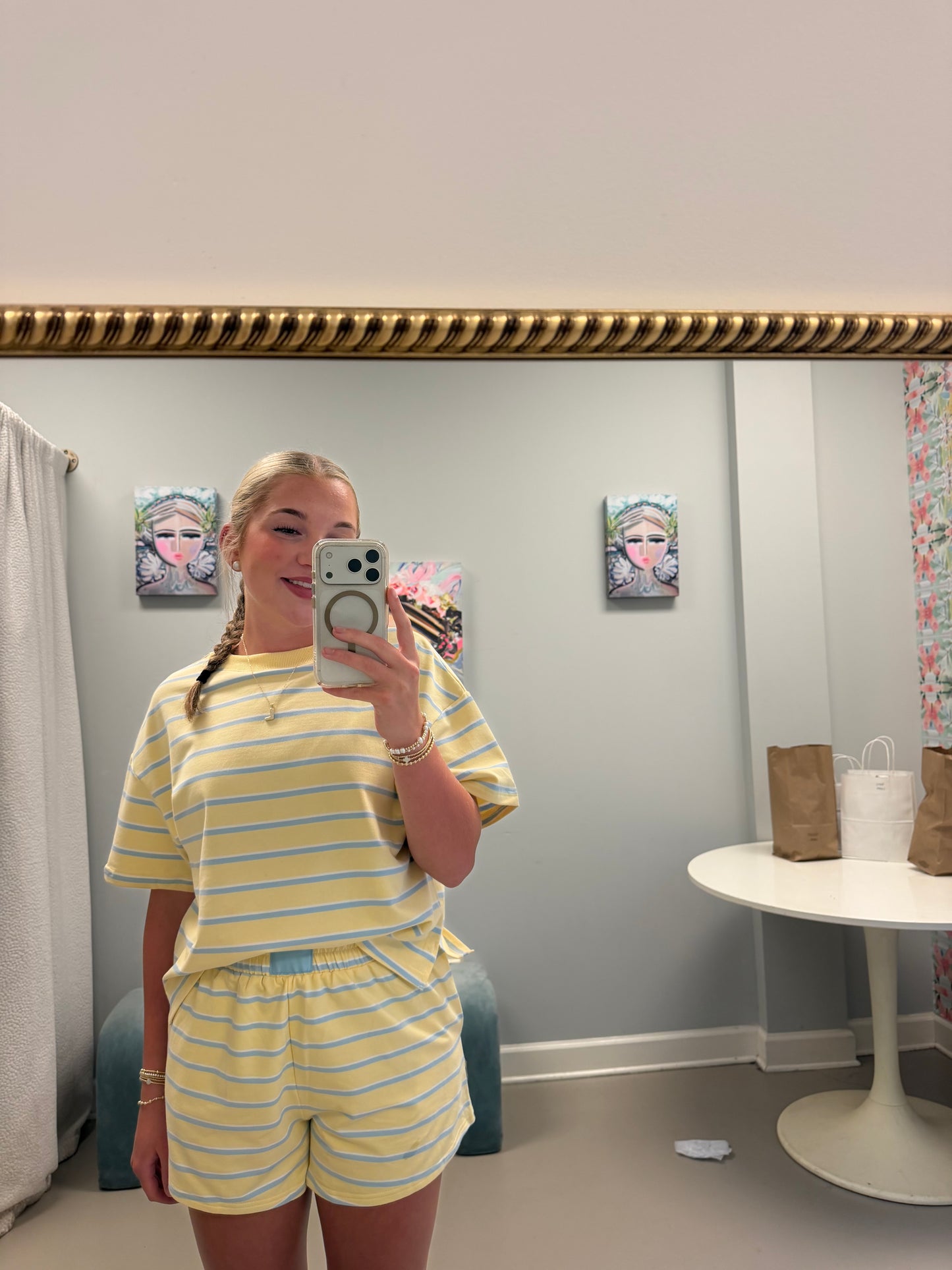The Miller Striped Set