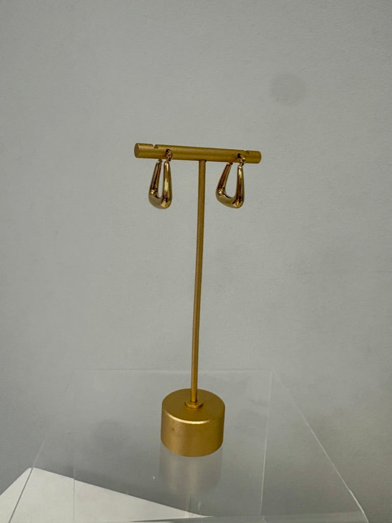 The Reese Teardrop Hoops