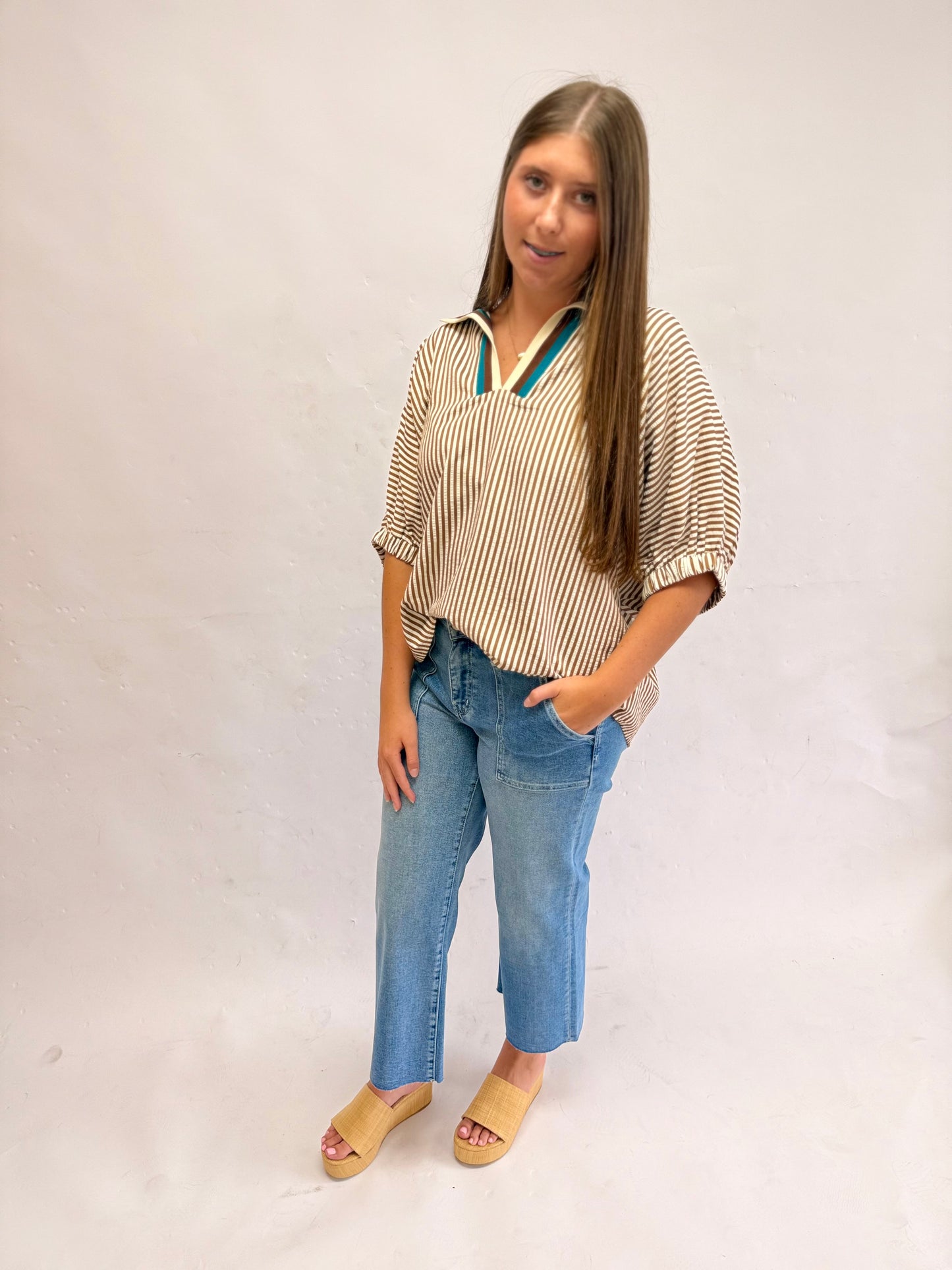 The Cassidy Stripe Top