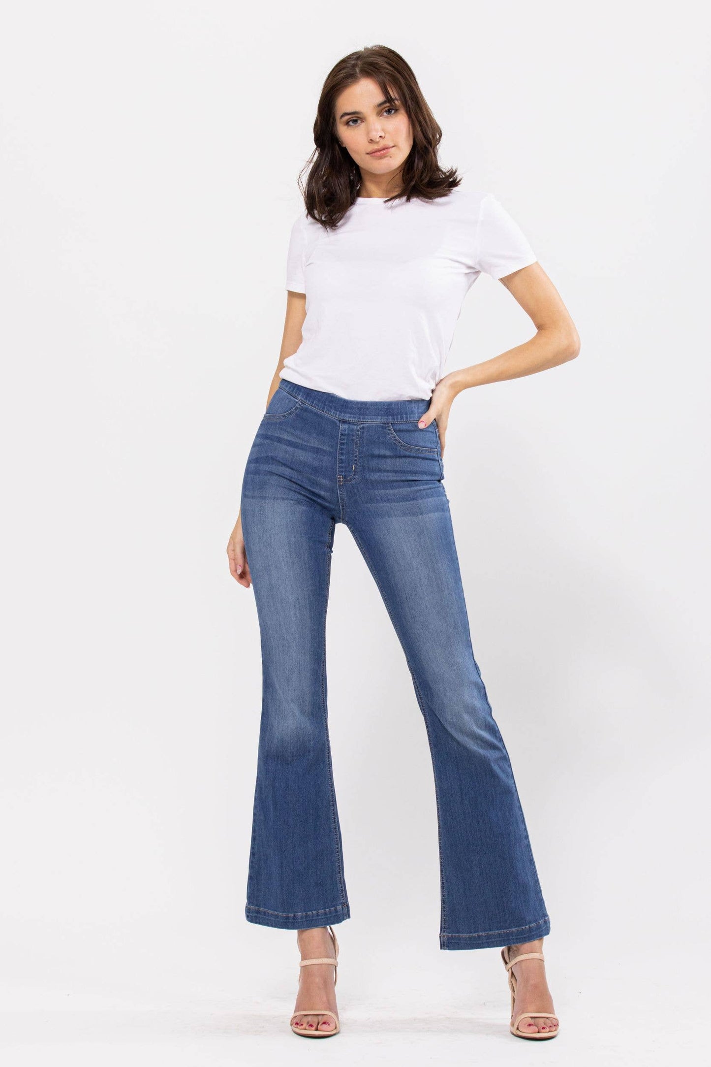 The Channing Mid Rise Flare Jegging