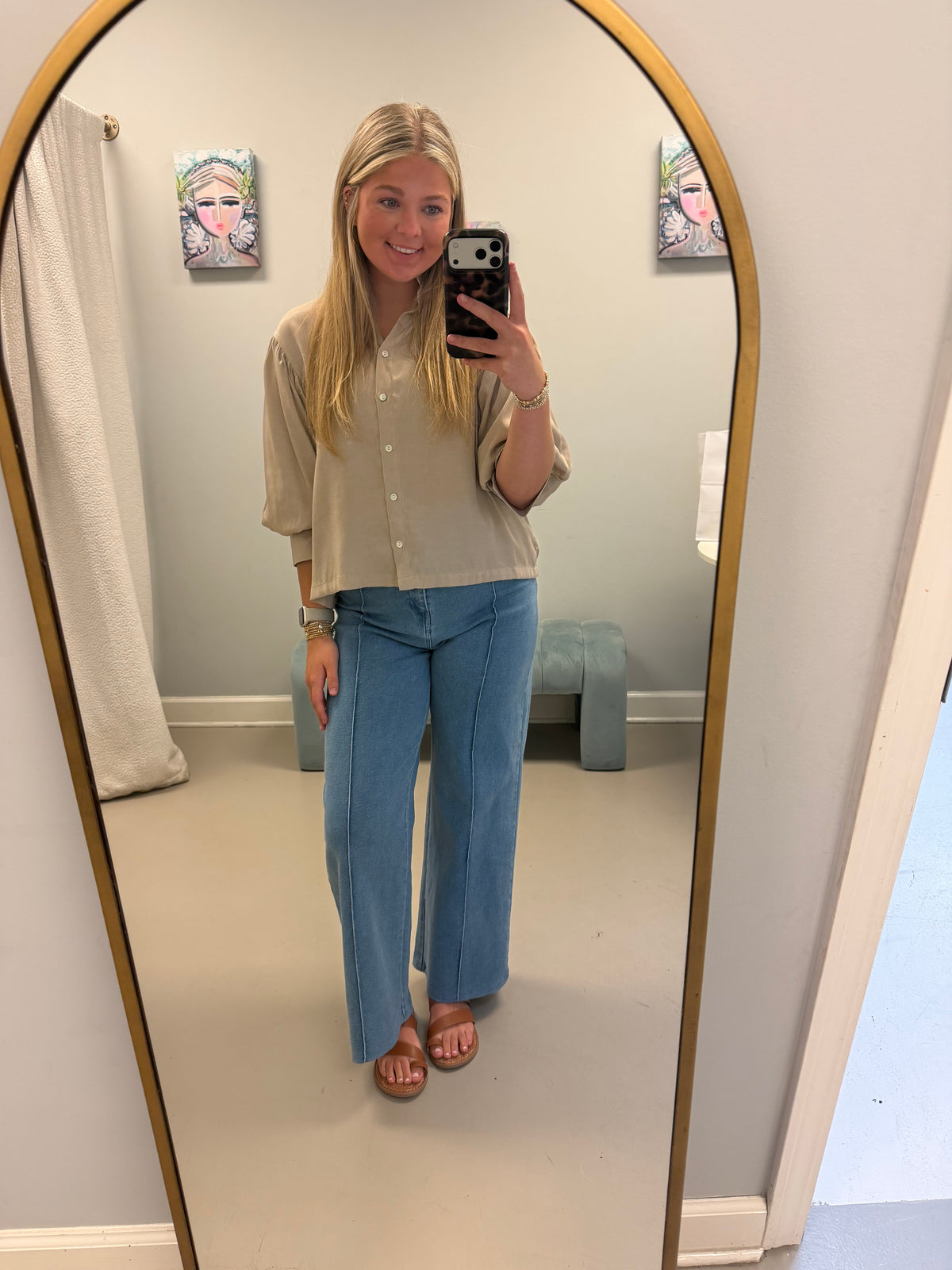 The Brittany Button Down Top