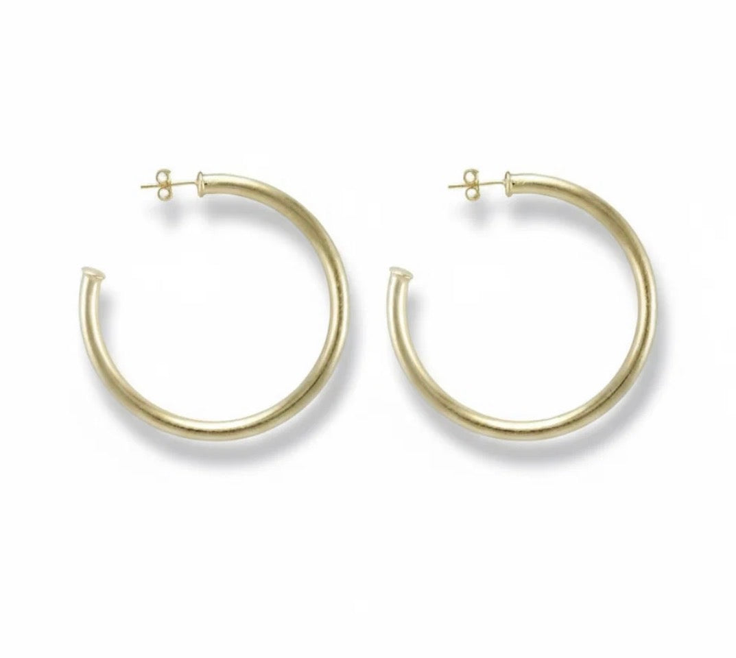 Shelia Fajl Petite Everybody's Favorite Hoops in Gold