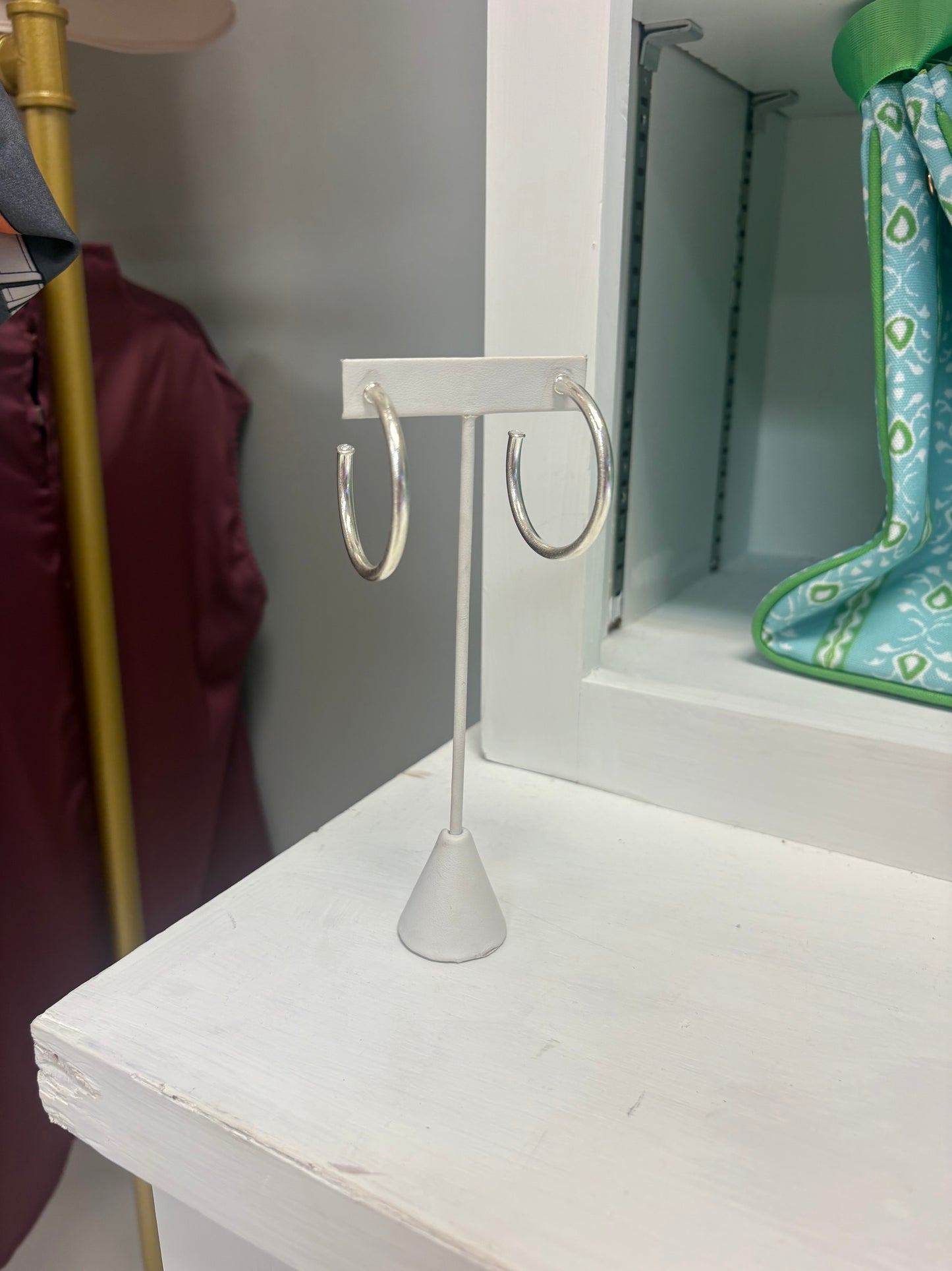 Shelia Fajl Small Everybody's Favorite Silver Hoops