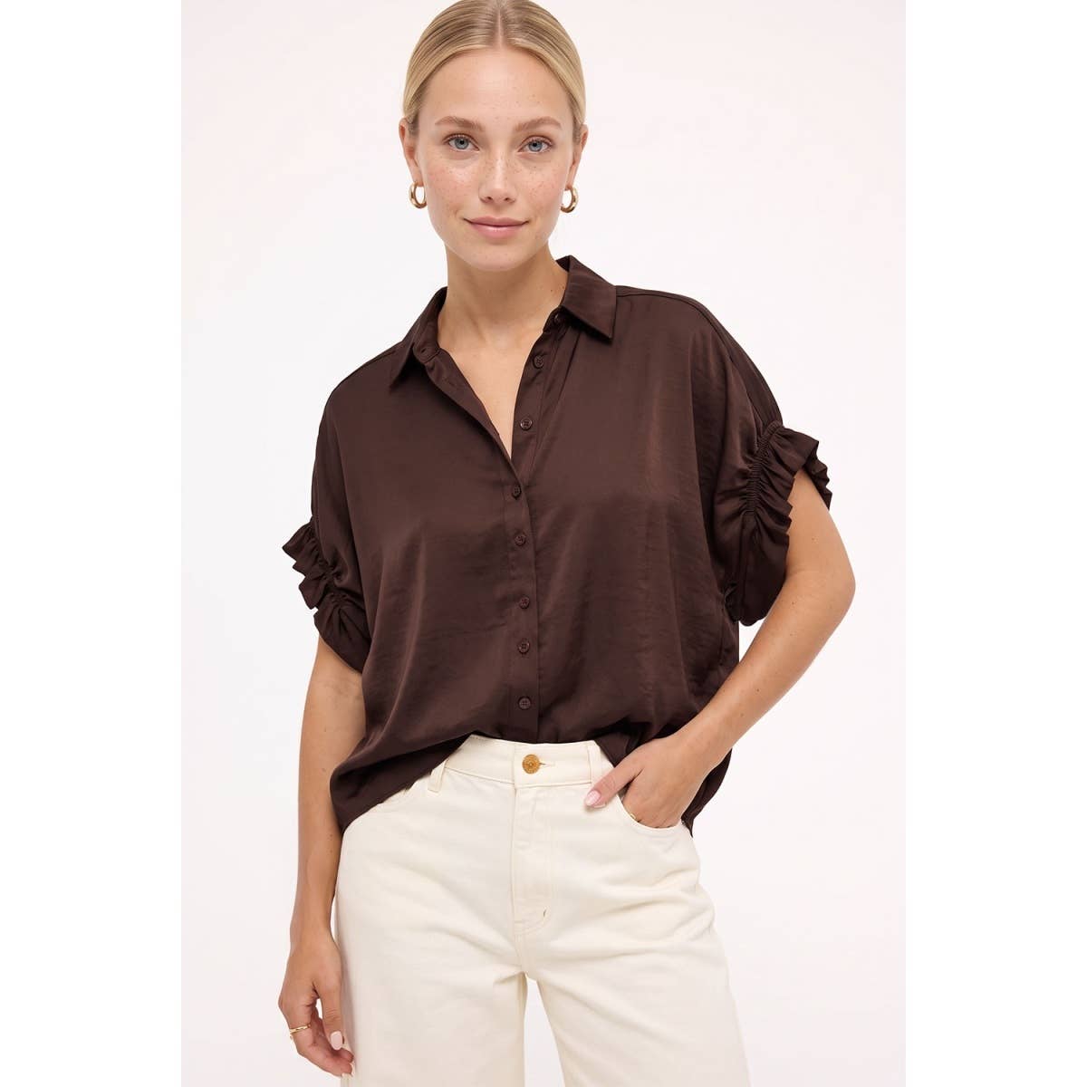 The Marianna Ruffle Blouse