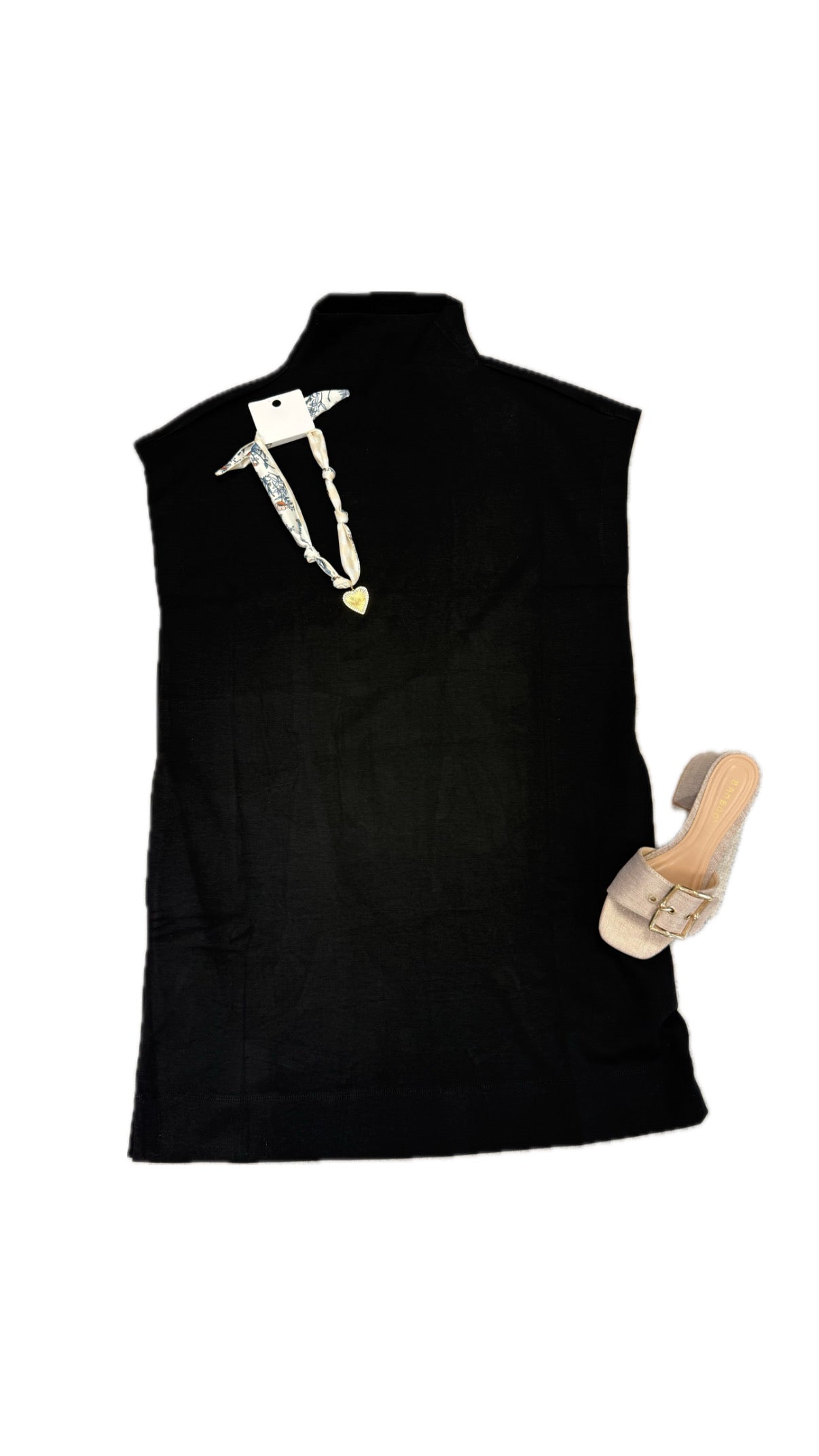 The Bernie Basic Mock Neck Dress