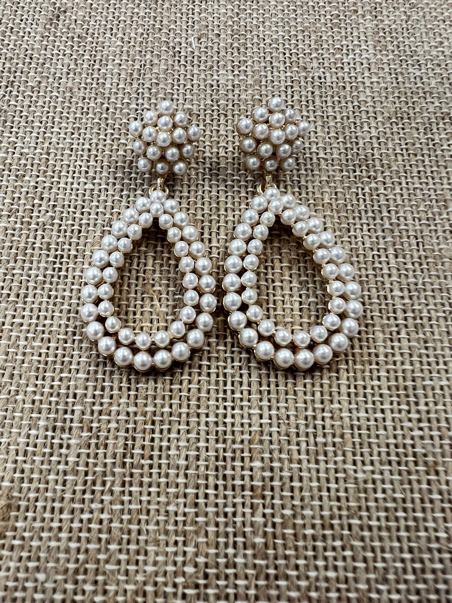 Pearl Teardrop Earrings