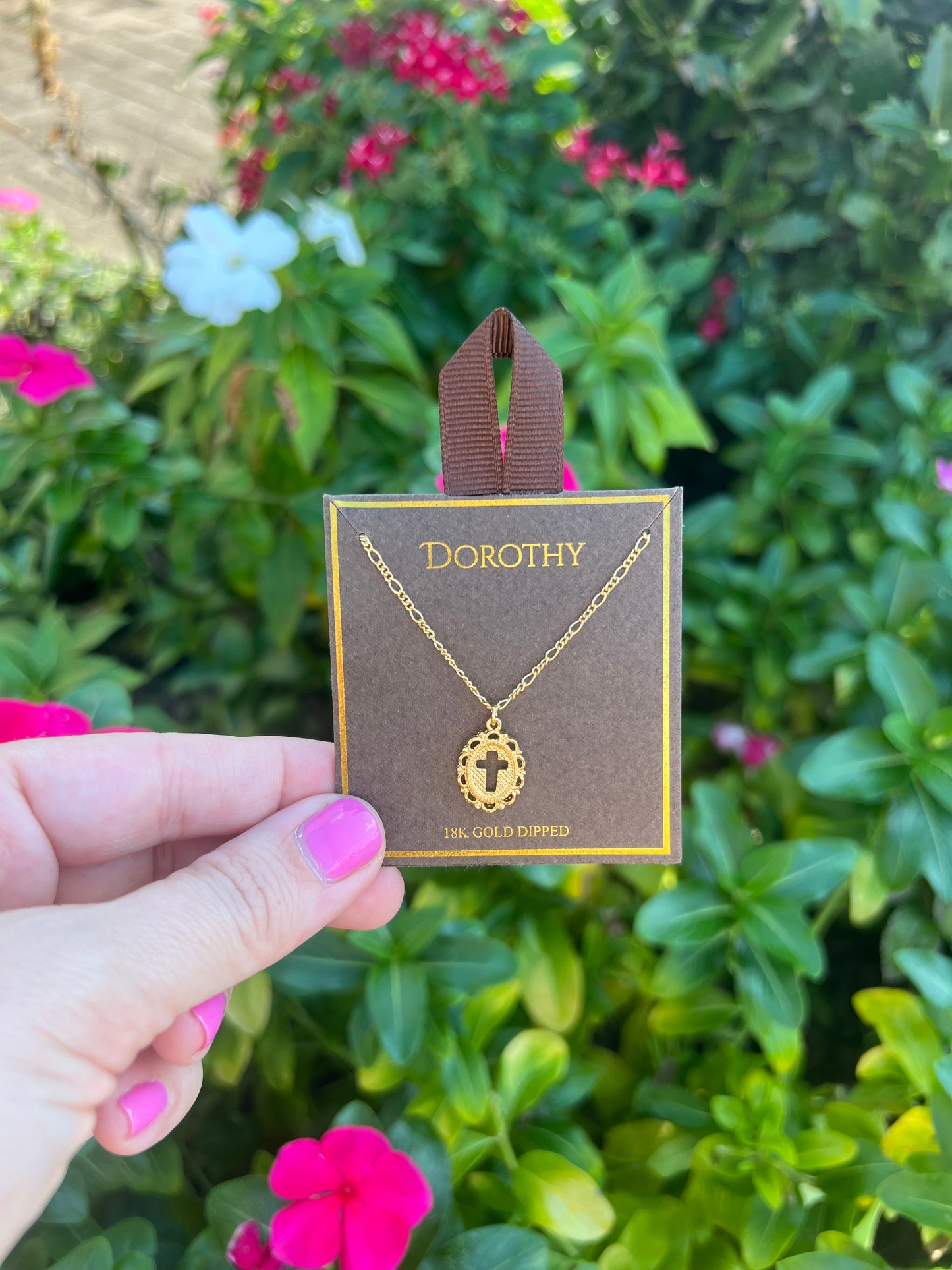 Cross Pendant Necklace