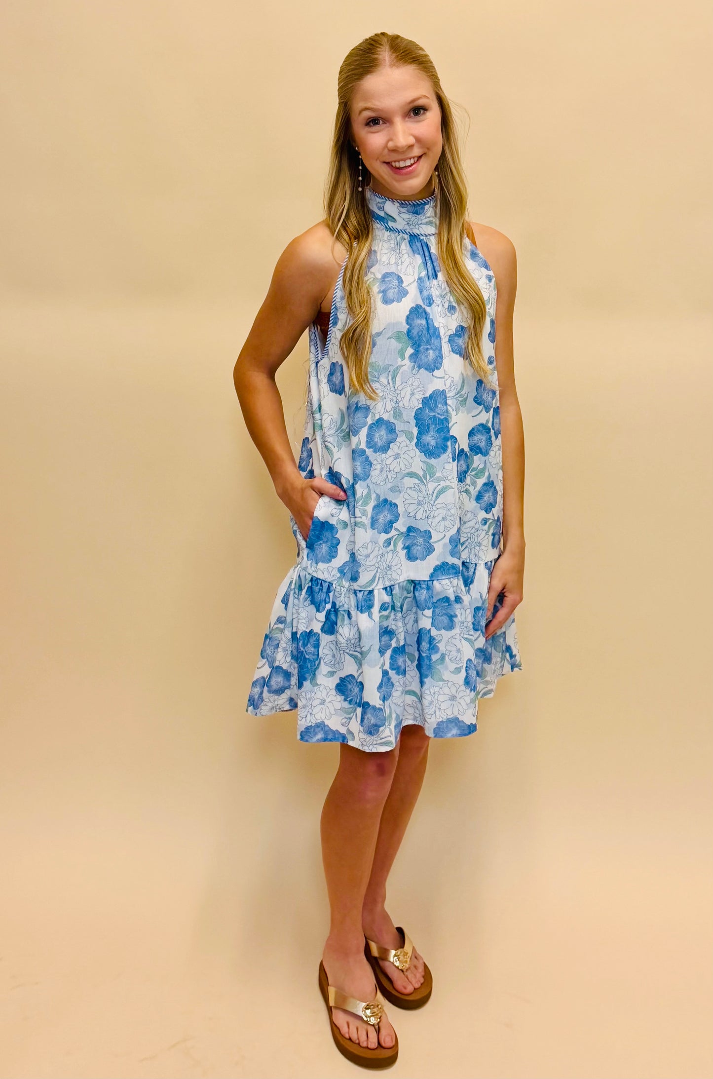 The Taylor Halter Dress