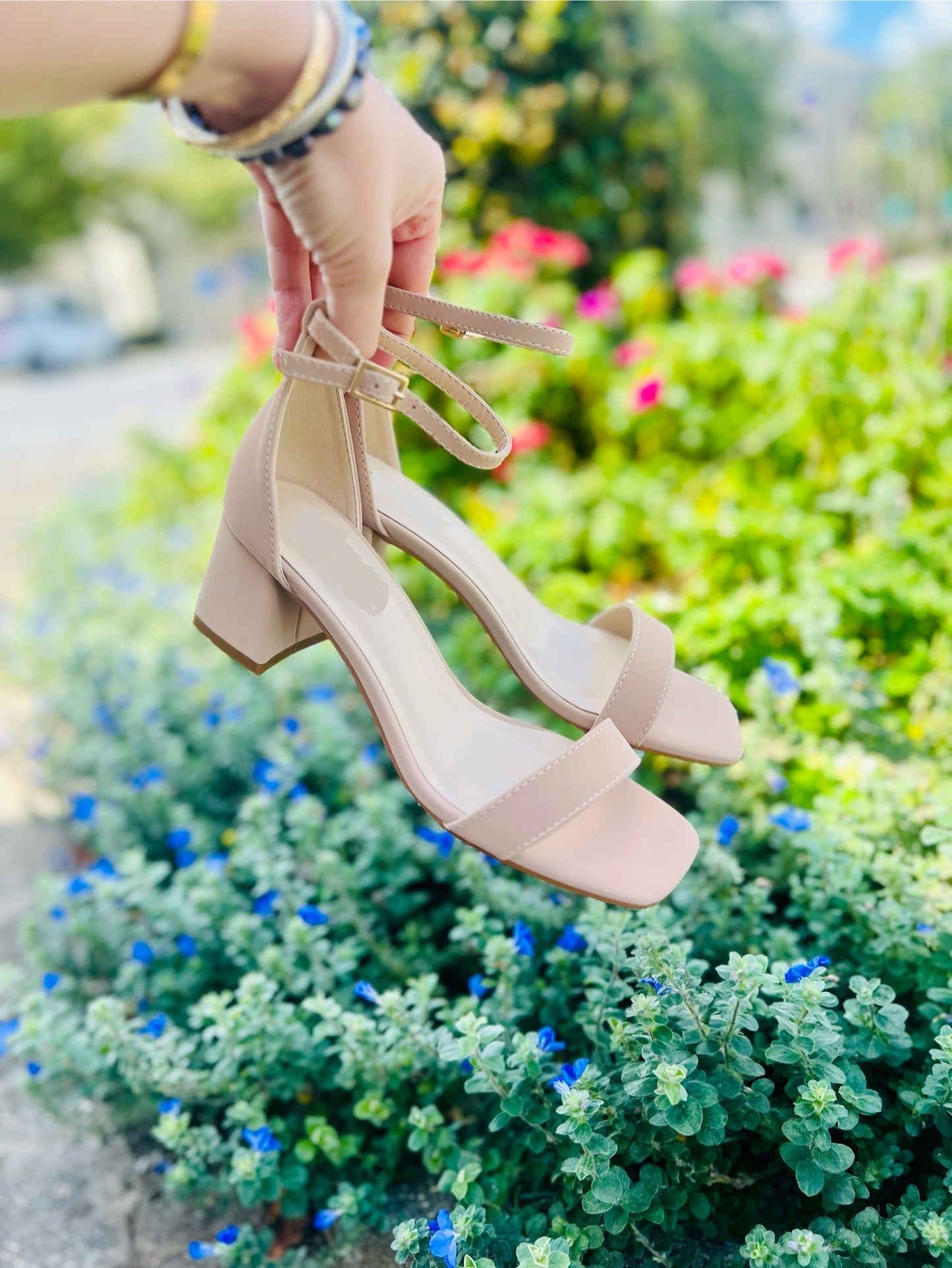 Edith Block Heels
