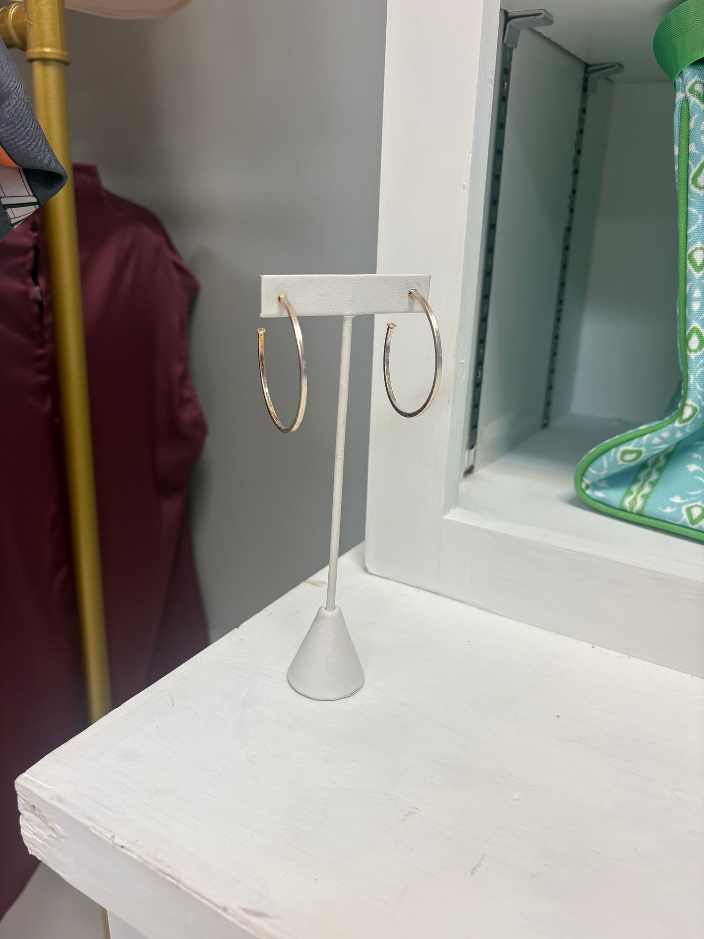 Shelia Fajl Perfect Hoops in Rose Gold