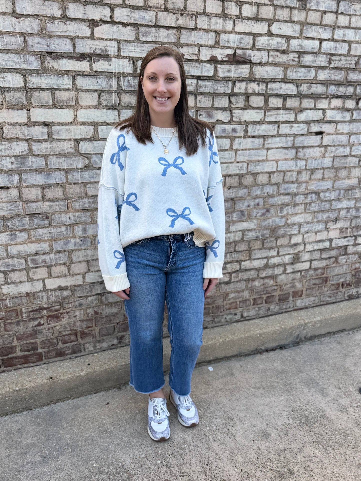 The Ayla Bow Sweater