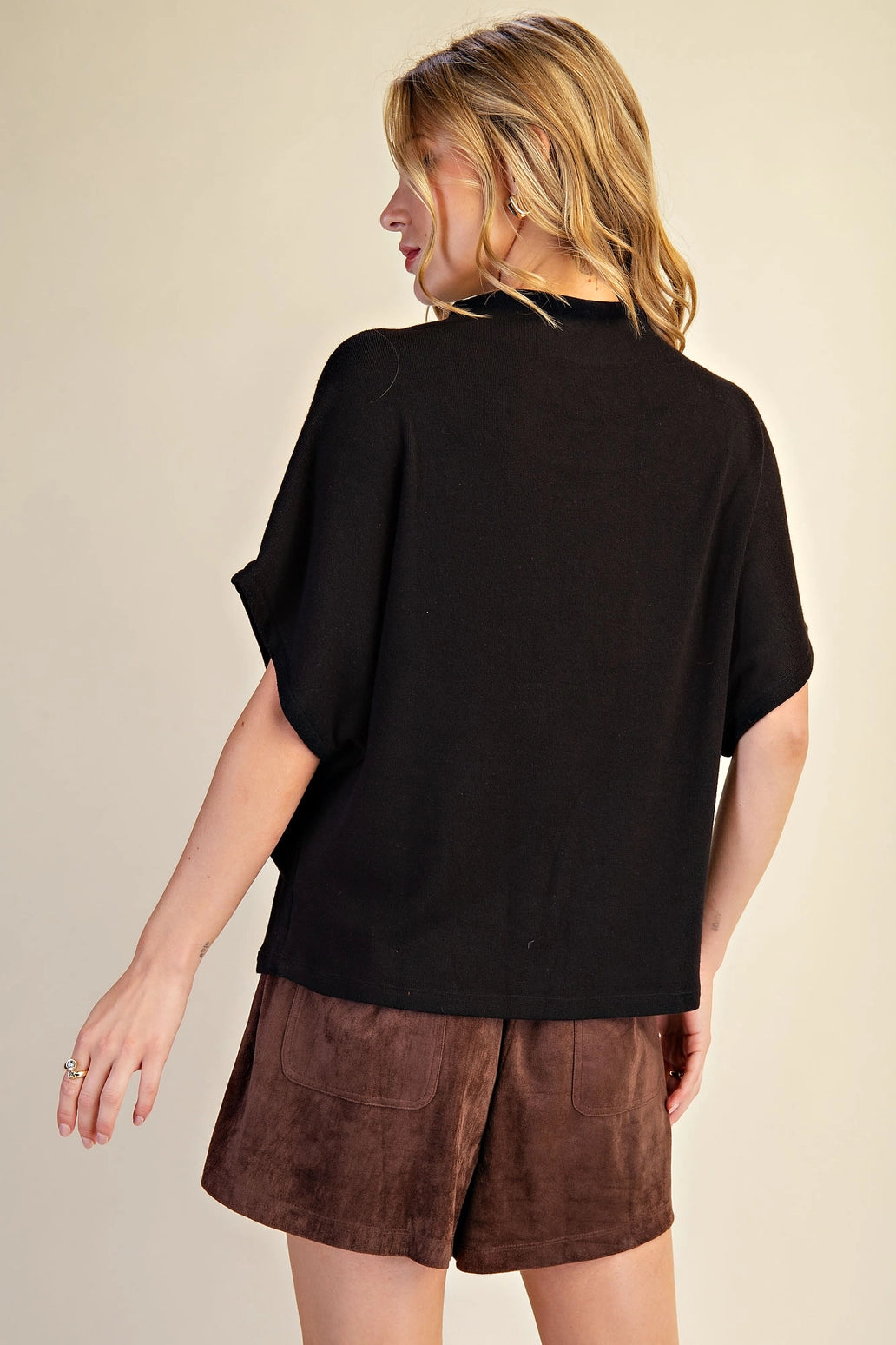 The Mindy Mock Neck Top