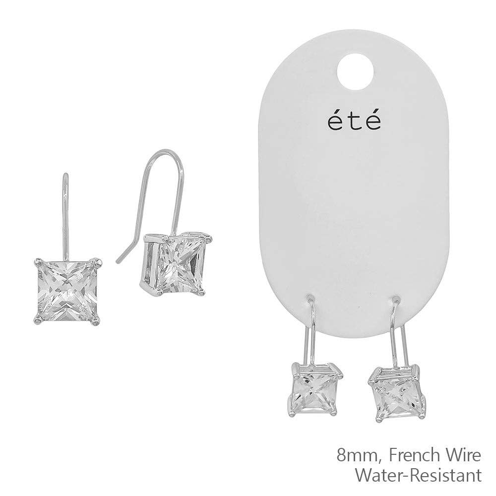 The Silver Winslet Drop Earrings