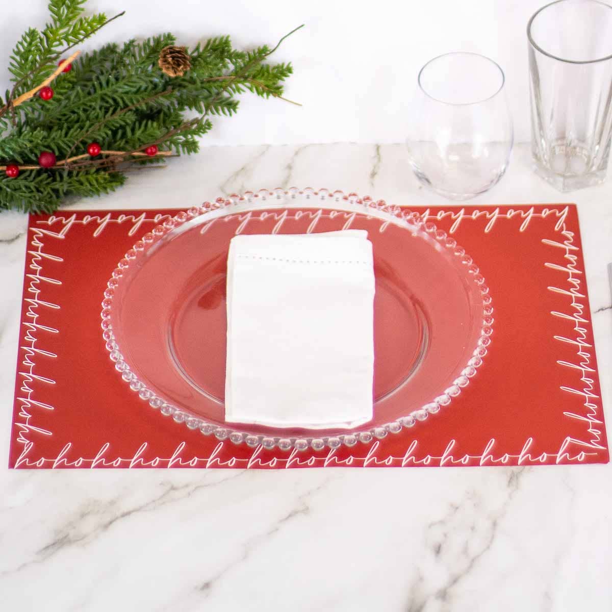 HoHoHo Paper Placemat