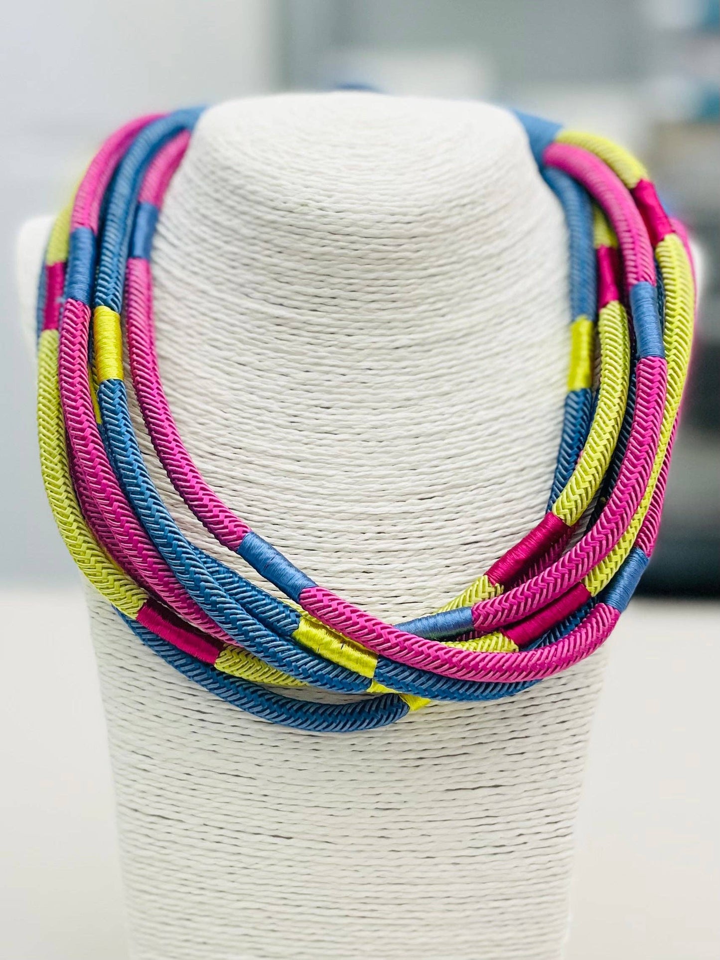 Mitzi 8-strand (periwinkle multi)