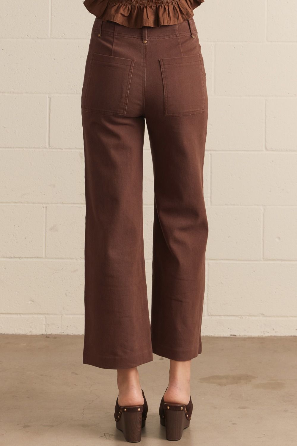 The Espresso Kick Flare Pants