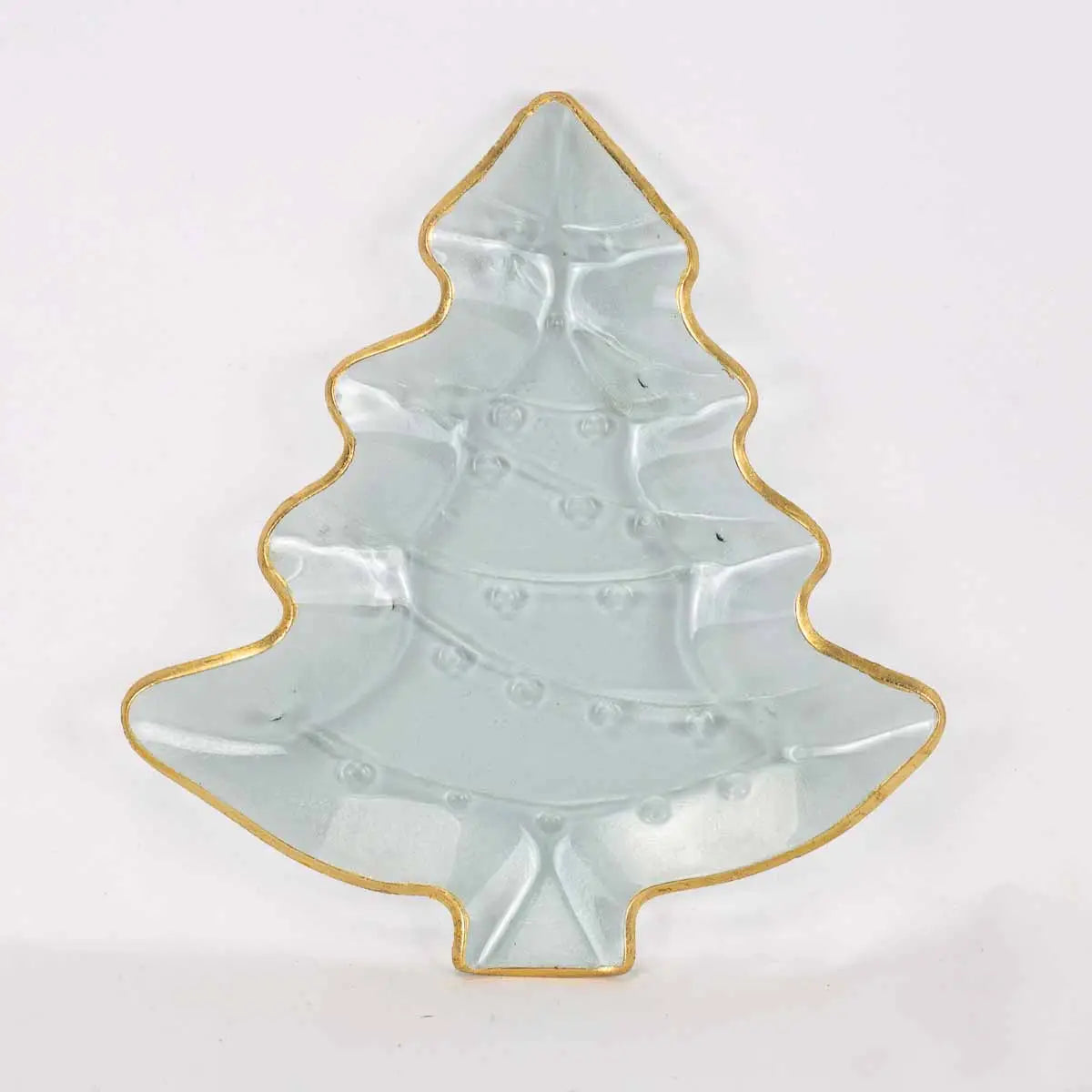 Christmas Glass Platter