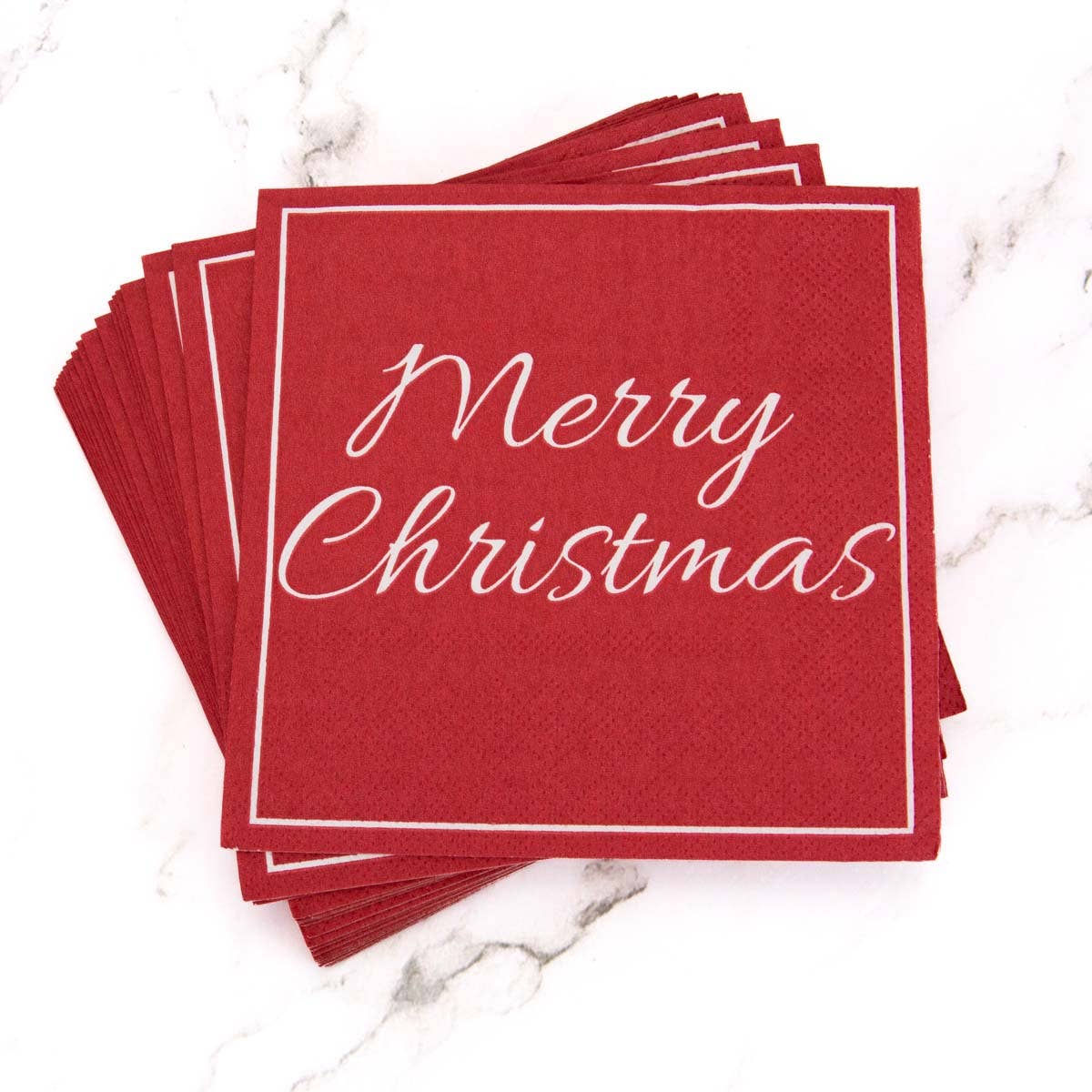 Merry Christmas Cocktail Napkins