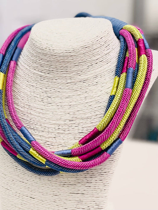 Mitzi 8-strand (periwinkle multi)