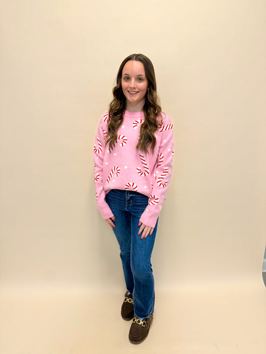 Candy Cane Sweatshirt