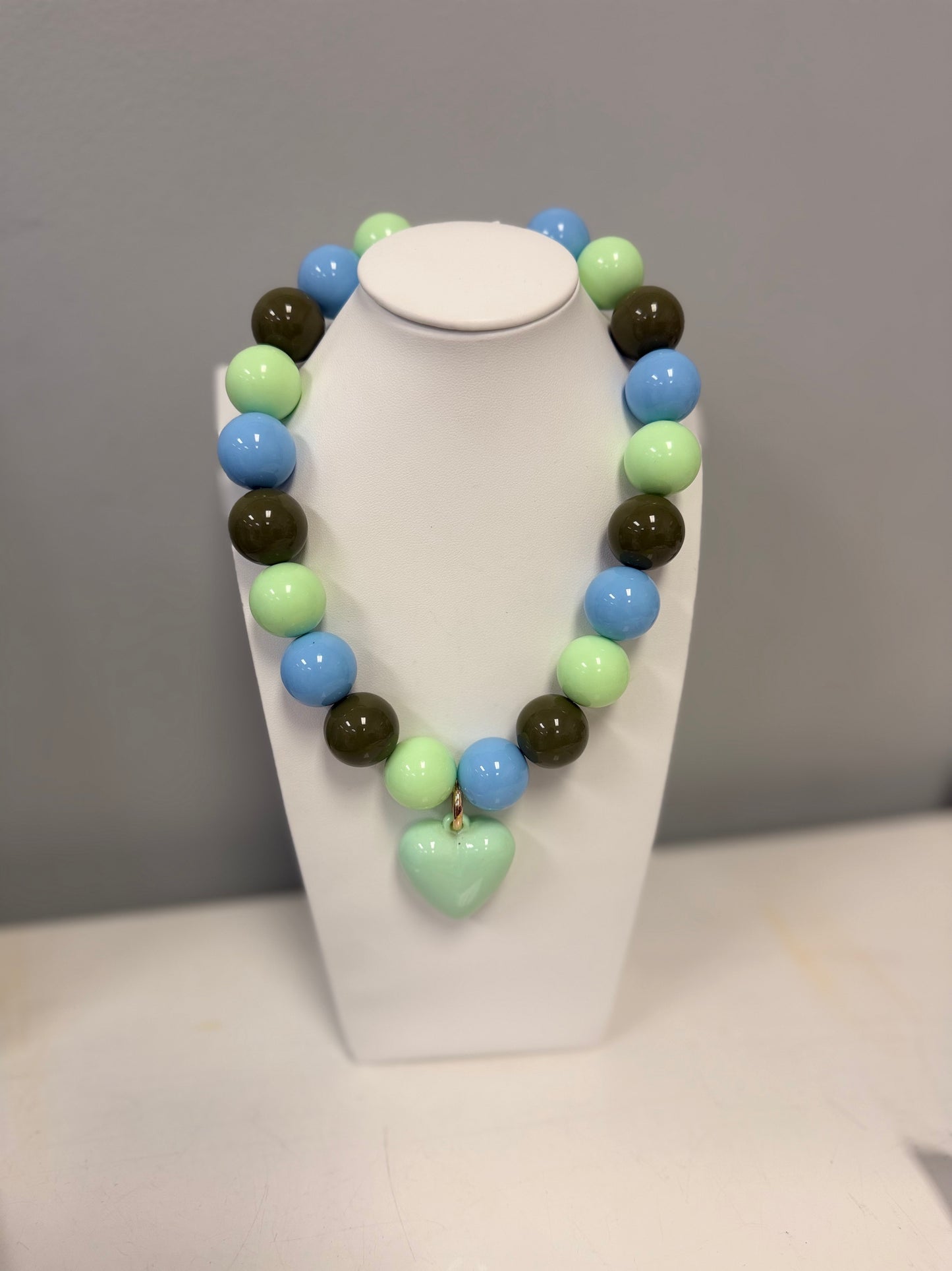 Round Bead Bauble Necklace