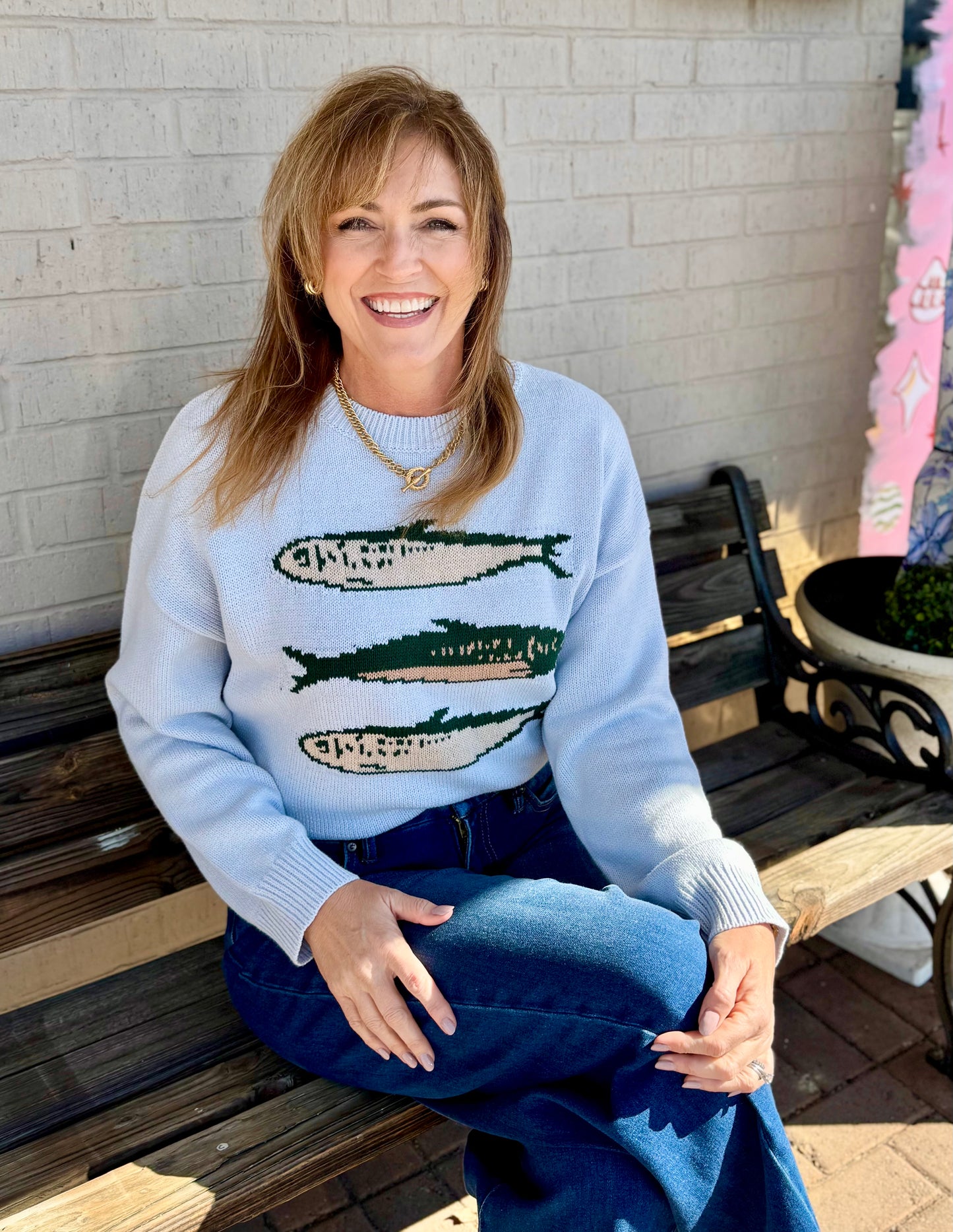 The Sally Sardine Sweater