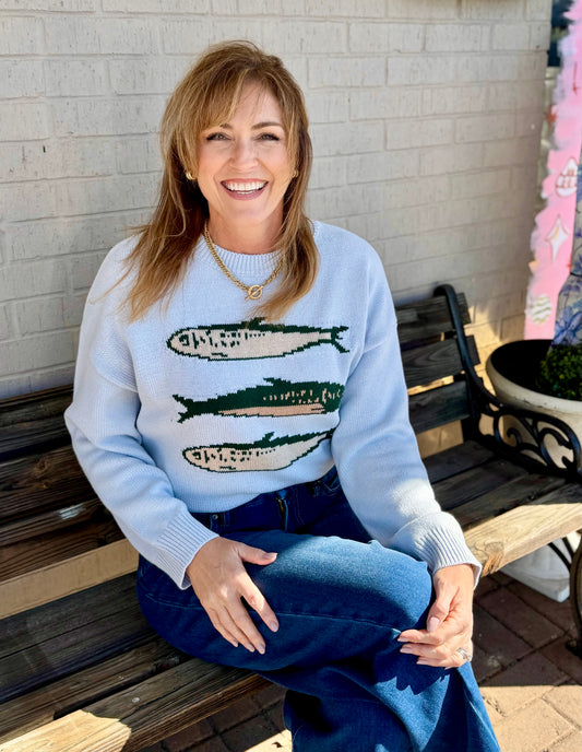 The Sally Sardine Sweater