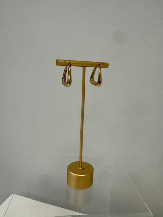 The Reese Teardrop Hoops