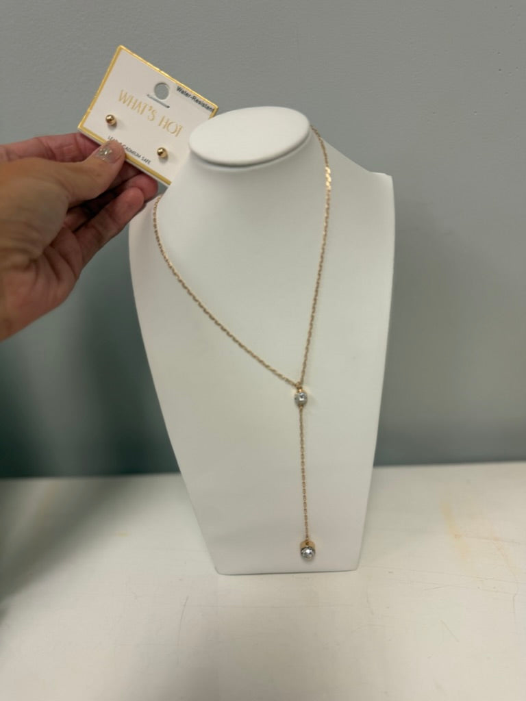 The Elodie Lariat Necklace