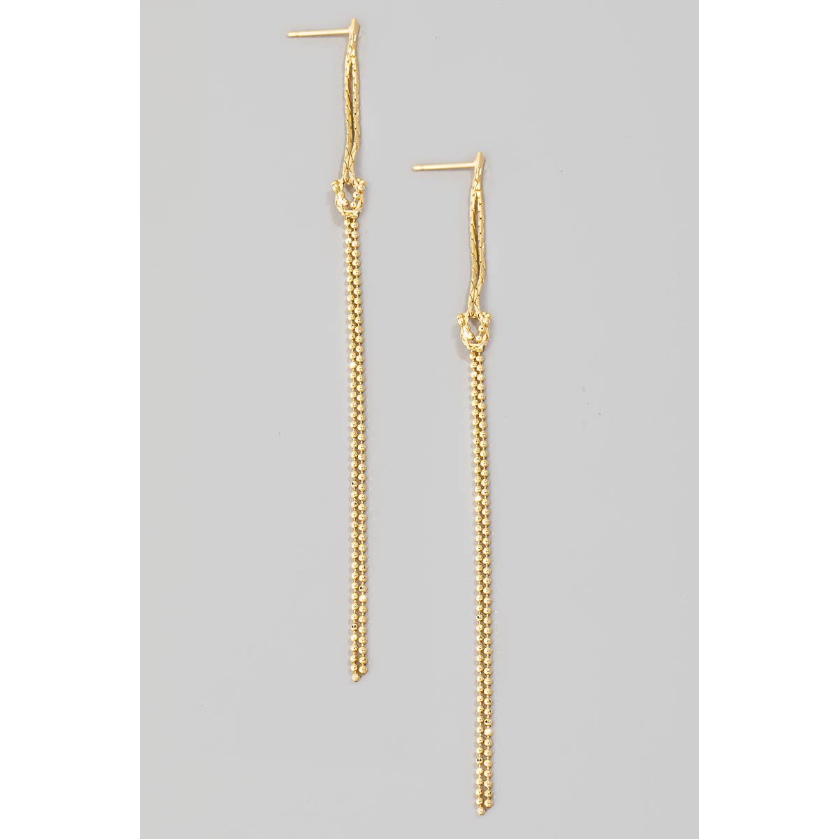 Dainty Chain Dangle Earrings