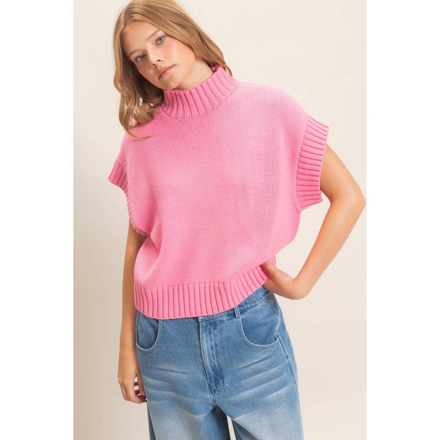 Macey Mock Neck Sweater
