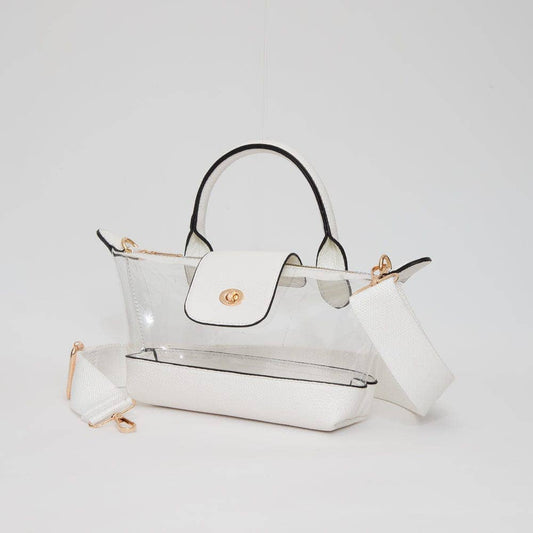 Stella Clear Mini Satchel/Crossbody Bag