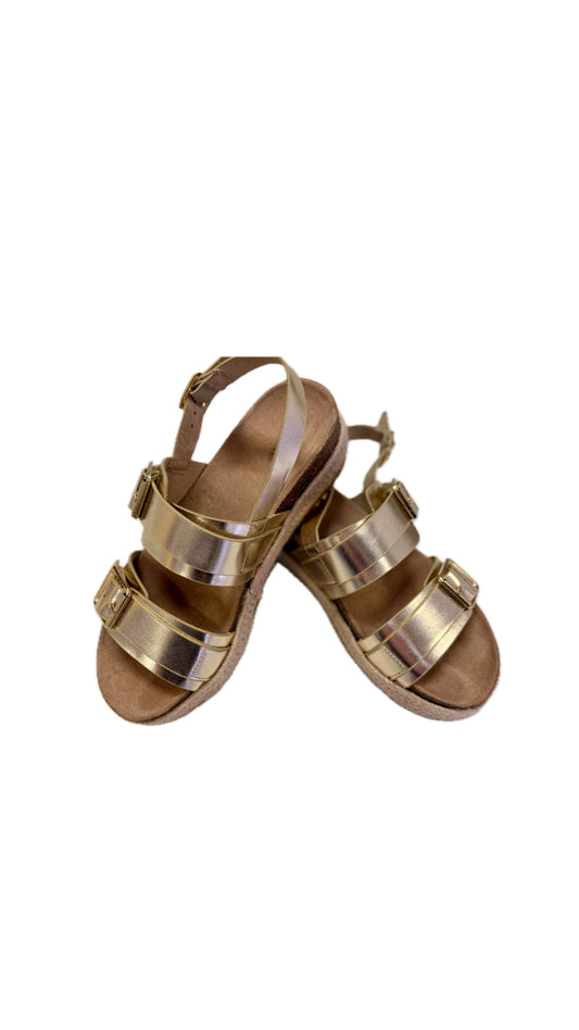 The Mavery Gold Wedges