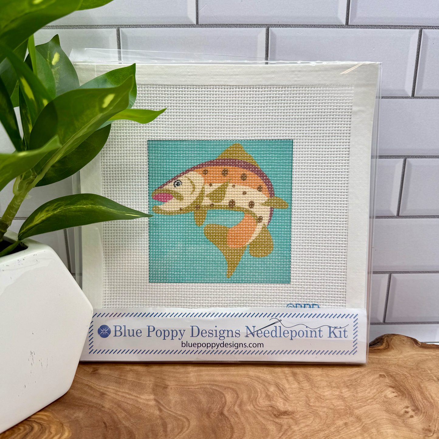Trout Needlepoint Kit (Trout #1)