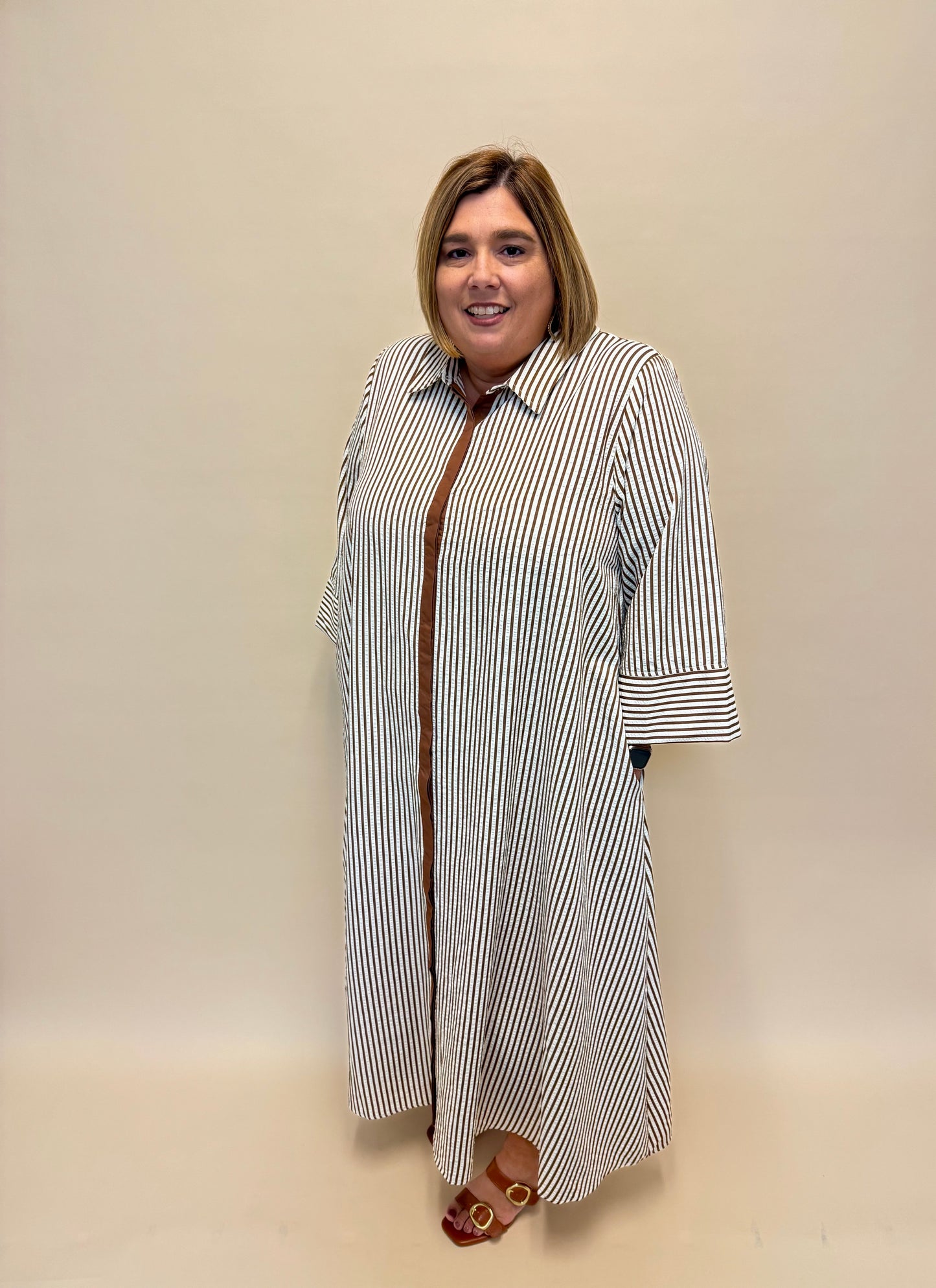 The Ryan Midi Dress - Curvy