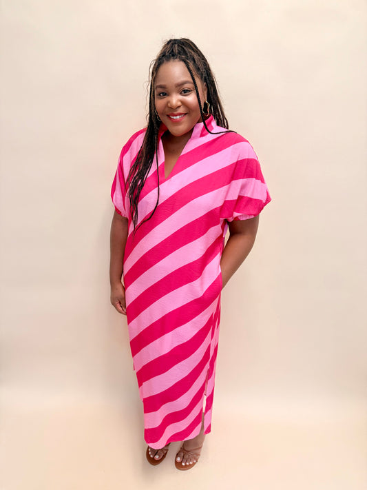The Brianna Maxi Dress - Curvy