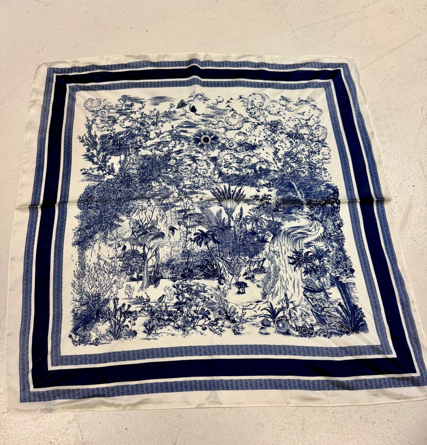 Blue Willow - The Margot Scarves