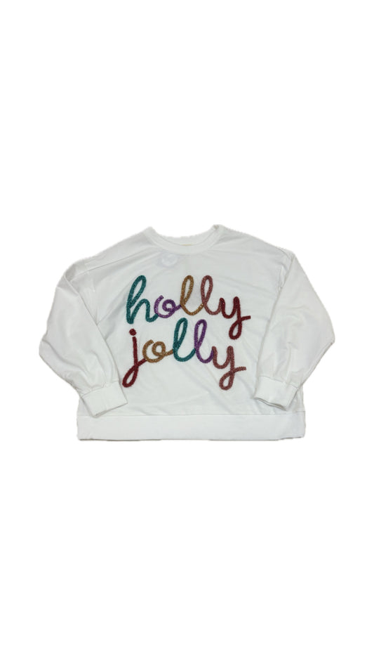 Holly Jolly Tinsel Sweatshirt