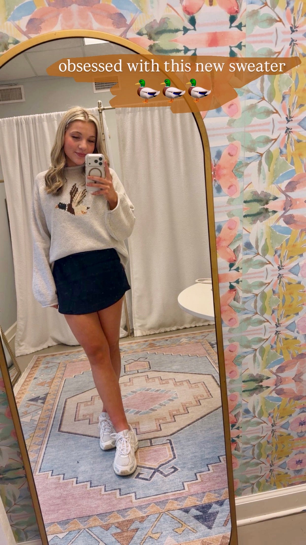 The Dolly Duck Sweater