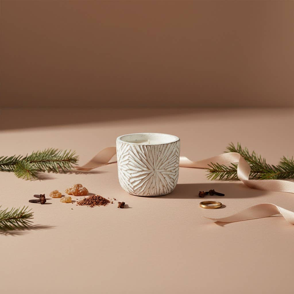 4 oz Sky Burst Votive: Southern Suede