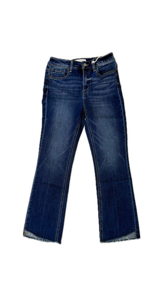 The Callie Dark Wash Kick Flare Jeans