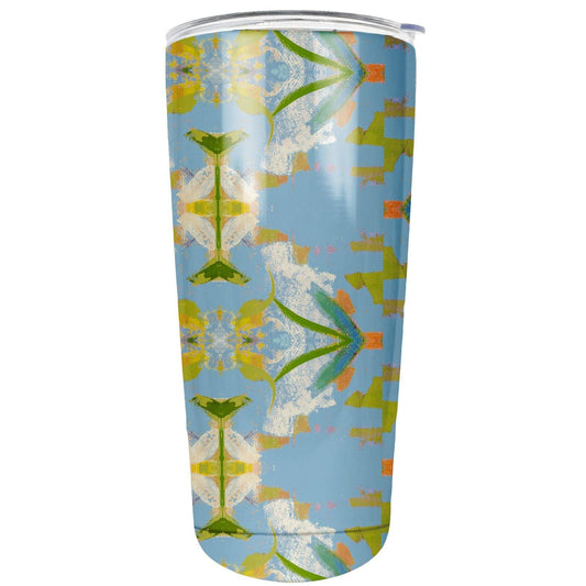 English Garden Blue Tall Tumbler: One Size
