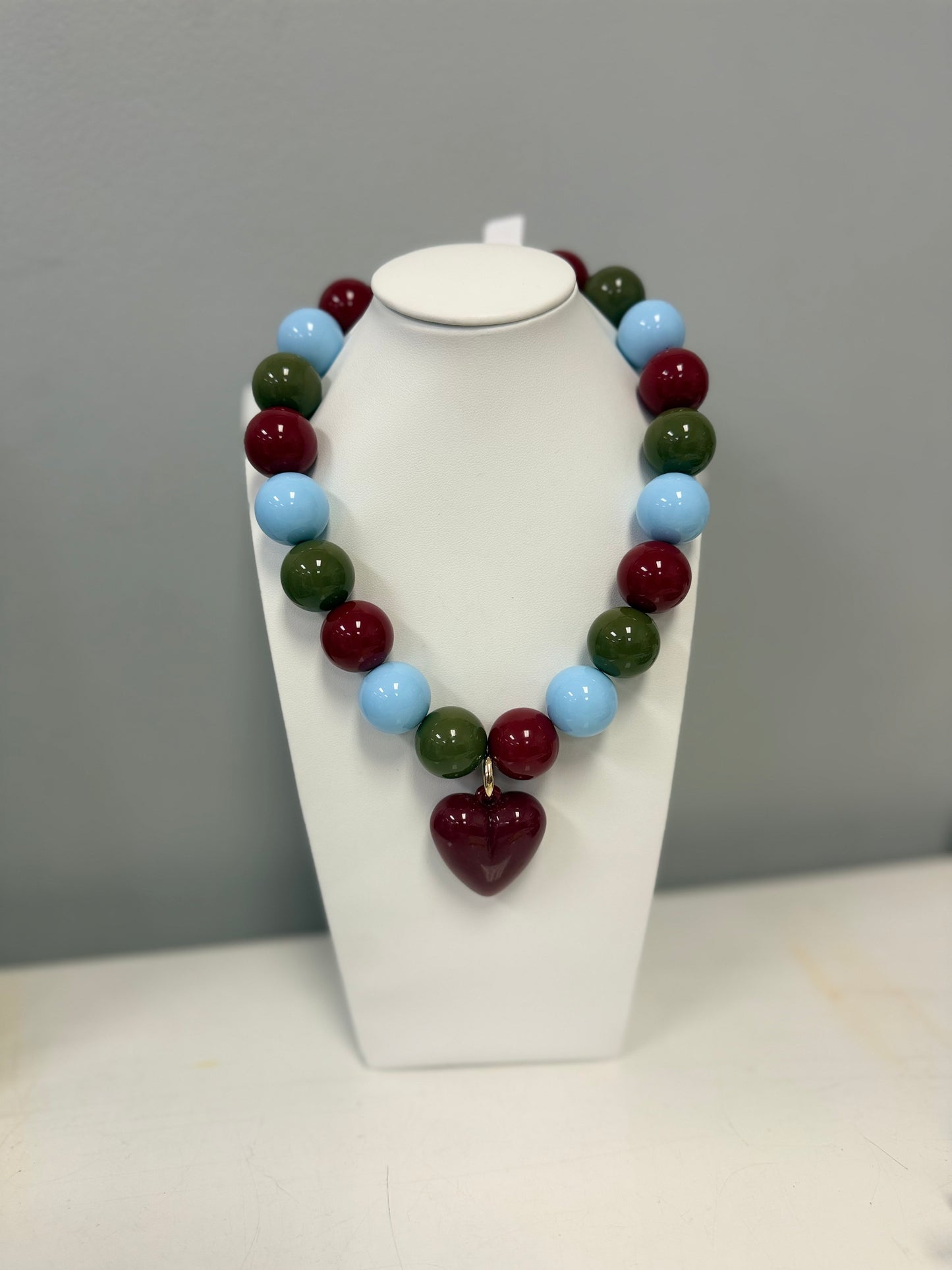 Round Bead Bauble Necklace