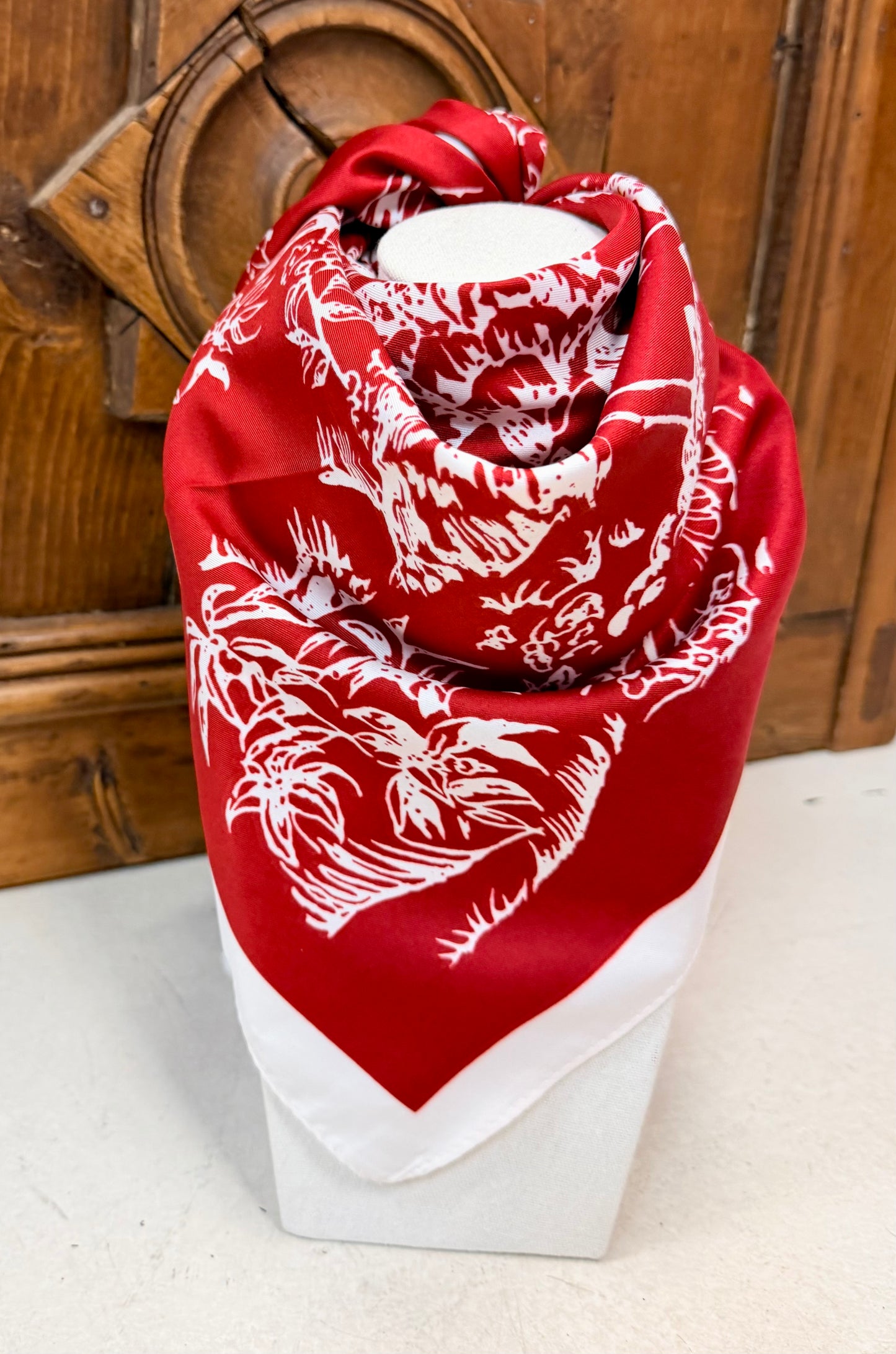 Red Jungle - The Margot Scarves