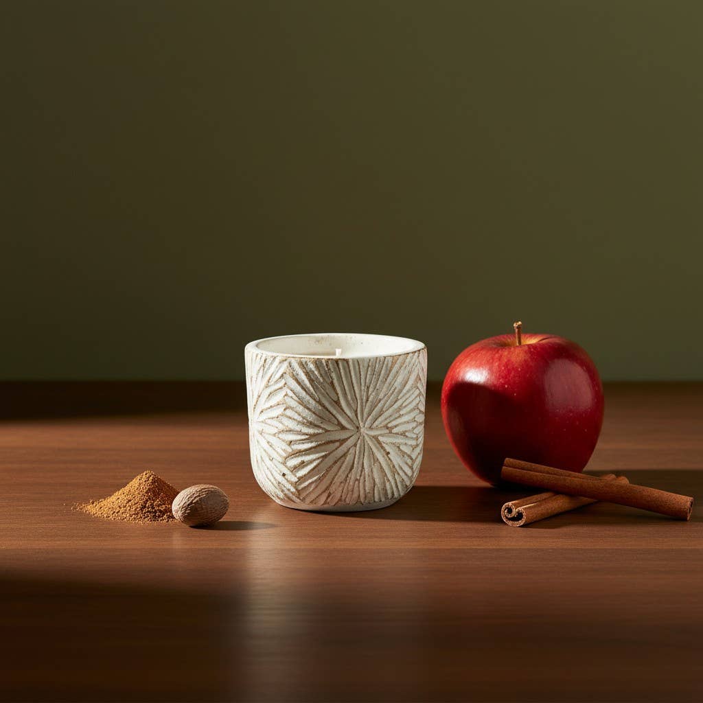 4 oz Sky Burst Votive: White Linen