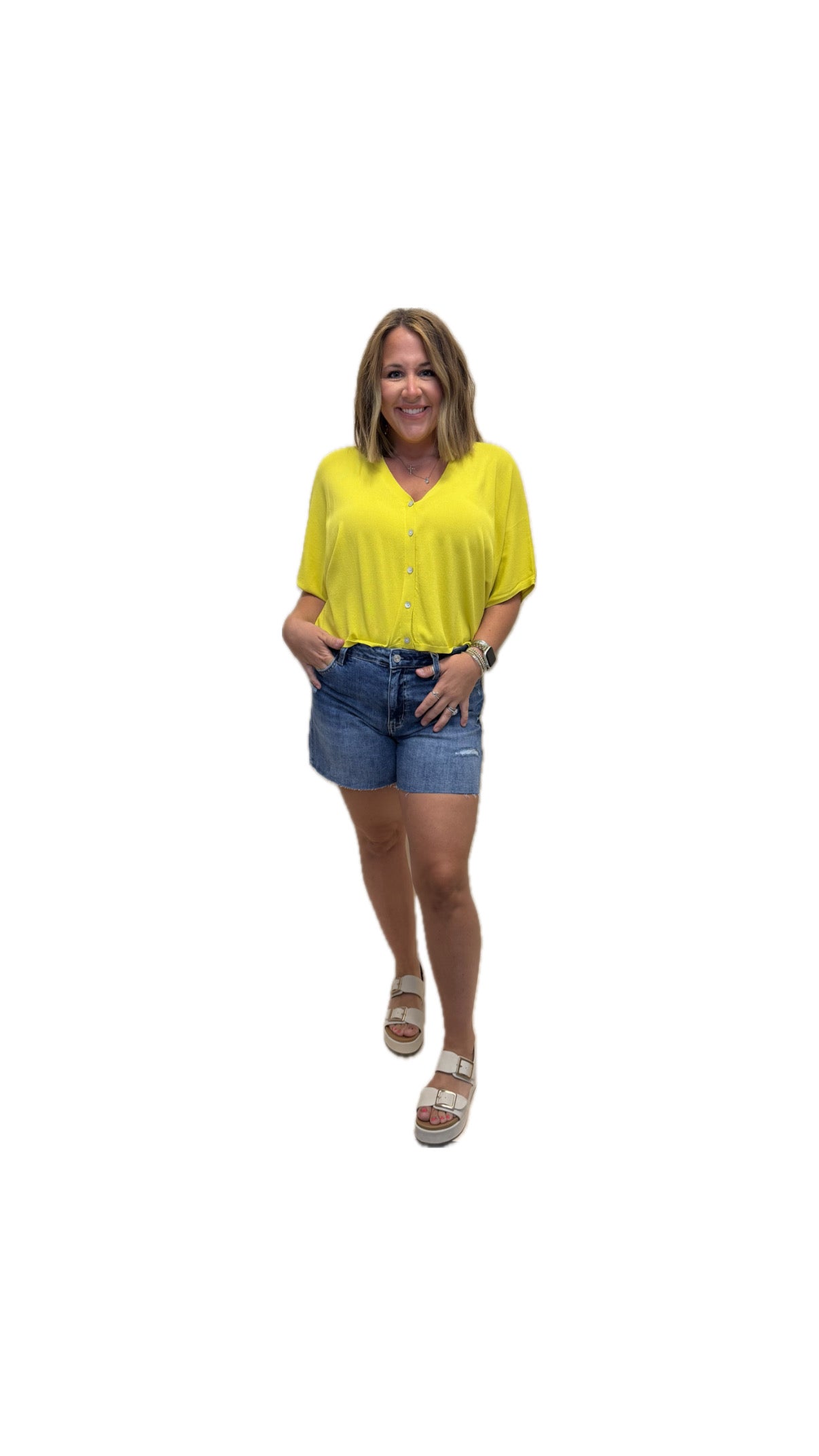 The Quinn Denim Shorts