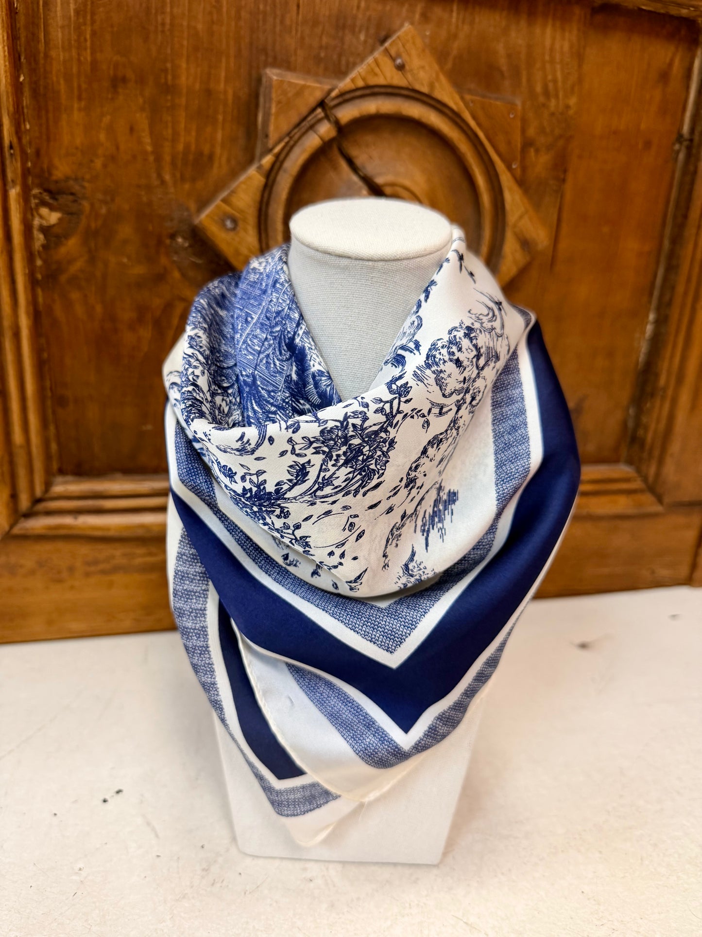 Blue Willow - The Margot Scarves