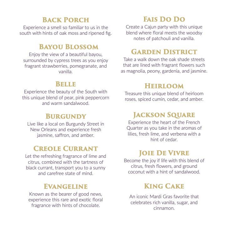 10 oz Marquis Candle: Queen of Bourbon