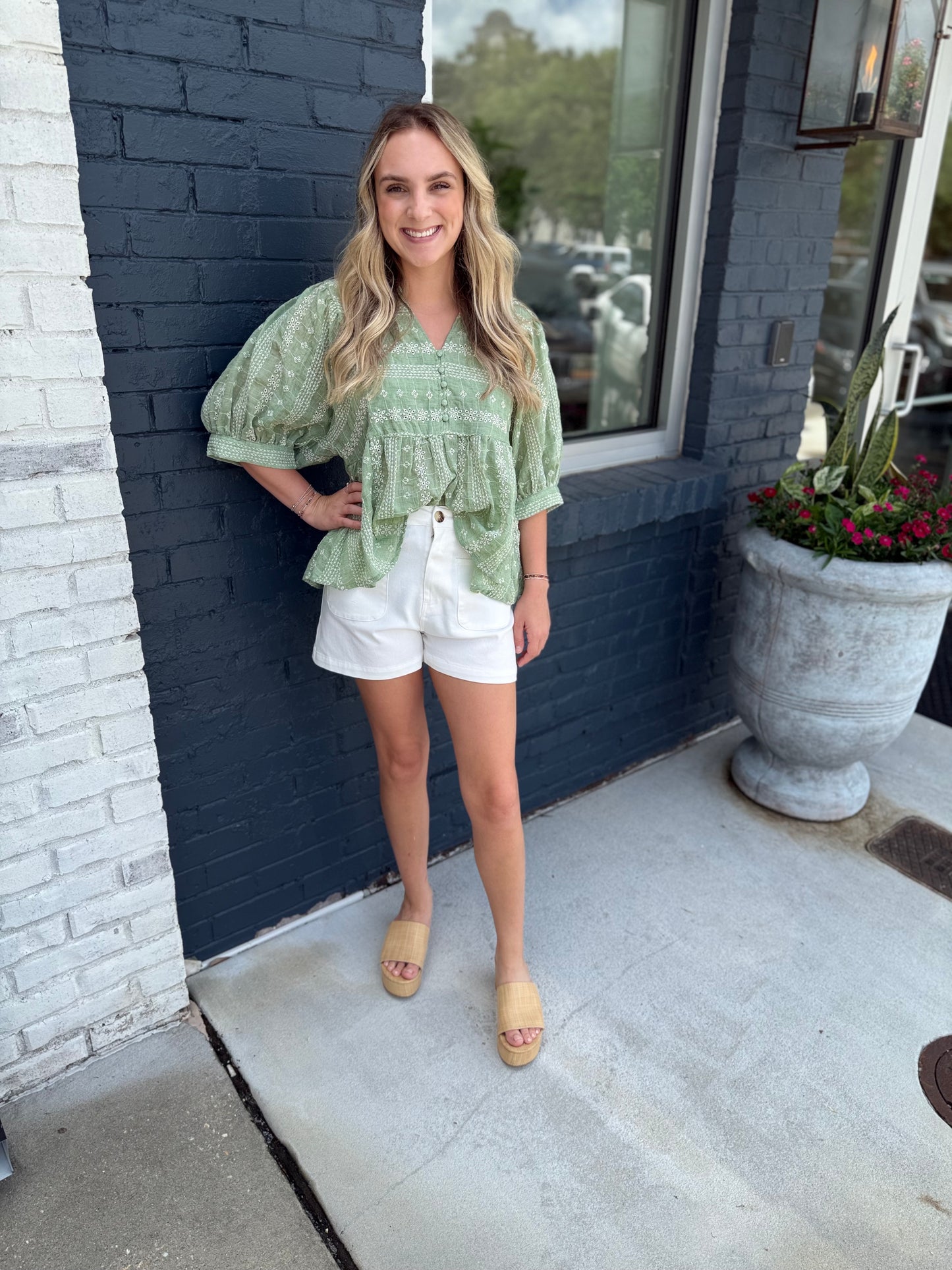 The Hallie Blouse